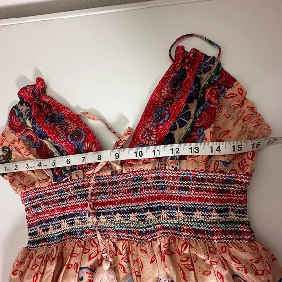 Raga Bohemian Halter Manisha Maxi Dress size Medium NWT - Picture 10 of 14